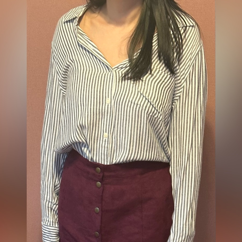 Super soft flannel button down